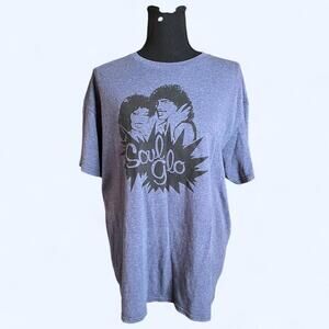 Blue Delta Pro Weight Soul Glow tee Size Large